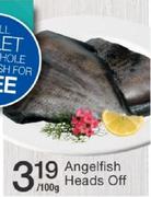 Angelfish Heads Off-Per 100g