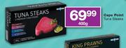 Cape Point Tuna Steaks-400gm