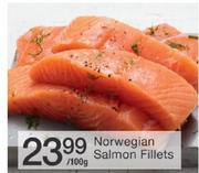 Norwegian Salmon Fillets-100g