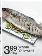 Whole Yellowtail-100g