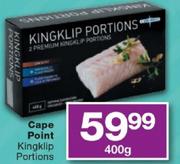 Cape Point Kingklip Portions-400g