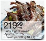 Black Tiger Prawns-800g