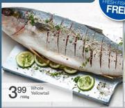Whole Yellowtail-Per 100g