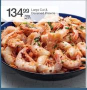 Large Cut & Deveined Prawns-700g