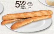 Large French Loaf-400gm Each