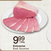 Enterprise Beef-100gm