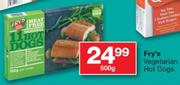 Fry's Vegetarian Hot Dogs-500G