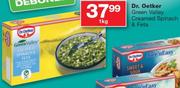 Dr. Oetker Green Valley Creamed Spinach & Feta-1Kg
