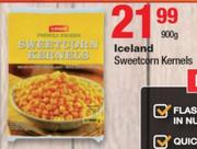 Iceland Sweetcorn Kernels-900G