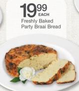 Freshly Baked Party Braai Bread