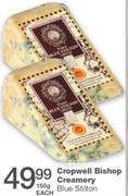 Cropwell Bishop Creamery Blue Stilton-150g Each