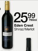 Eden Crest Shiraz/Merlot - 750ml