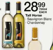 Tall Horse Sauvignon Blanc/Chardonnay-750ml Each