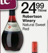 Robertson Winery Natural Sweet Red - 750ml