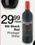 Rib Shack Red Pinotage Shiraz-750ml