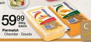 Parmalat Cheddar/Gouda-850g Each