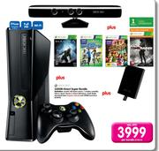 XBOX 360 320GB Kinect Super Bundle-Per Bundle