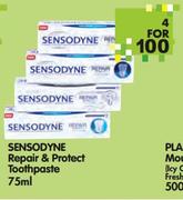 Sensodyne Repair & Protect Toothpaste-4x75ml