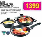 Verimark Bauer Marble 5 Piece Homemaker Set-Per Set
