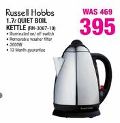 Russell Hobbs 1.7Ltr Quiet Boil Kettle(RH-3067-10)-Each