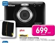 Nikon S30 Coolpix Camera And Bag-Each