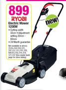 Ryobi Electric Mower 1200W-Each