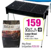 Out & About Large Braai-Each