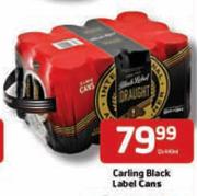 Carling Black Label Cans-12 x 440ml