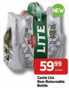 Castle Lite Non-Returnable Bottle-6 x 440ml