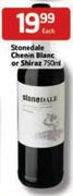 Stonedale Chenin Blanc or Shiraz-750ml Each