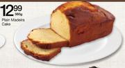 Plain Madeira Cake-350Gm