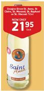 Douglas Green st, Anna, st Clair, st Morand, st Raphael or st Vincent-750ml Each