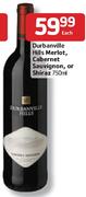 Durbanville Hills Merlot, Cabernet Sauvignon, or Shiraz-750ml Each