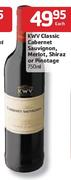 KWV Classic Cabernet Sauvignon, Merlot, Shiraz or Pinotage-750ml Each