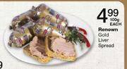 Renown Gold Liver Spread-100gm Each