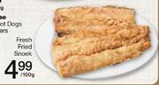 Fresh Fried Snoek-100gm Each