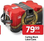 Carling Black Label Cans-12x440ml