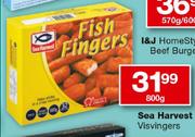 Sea Harvest Visvingers-800g