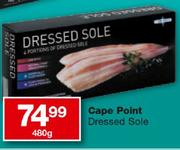 Cape Point Dressed Sole-480g
