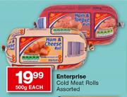 Enterprise Cold Meat Rolls Assorted-500g Each