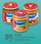 Purity 2nd Foods Babakos-125ml Elk