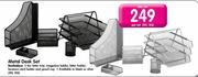 Metal Desk Set