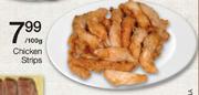 Chicken Strips Per 100g