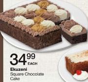 Ekuzeni Square Chocolate Cake Each