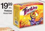 Tinkies Assorted-6's