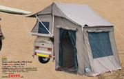 Camp Master Town and Country 210 6 Foot Trailer Plus Junior Tent