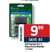 PnP Garden Pro 2 Piece Hose Mender-12.5mm Each