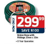 Watex Hose With Fitting-Each