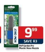 PnP Garden Pro Plastic Hose Nozzle-Each