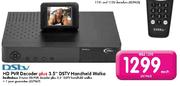 Dstv HD PVR Decoder Plus 3.5" Dstv Handheld Walka-Each